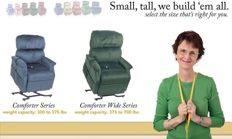 Best Quality scottsdale 2-motor fully recliner lift chairs comforter phoenix golden liftchair recliners
